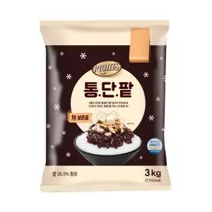 동서 리치스 통단팥 프리미엄 3kg 파우치