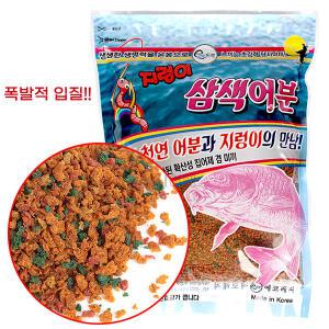 에코레져 지렁이 삼색어분 / 식물성이 첨가된 집어제겸 미끼