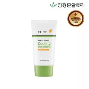 김정문알로에 큐어 스플래쉬 쿨링 선크림 40ml