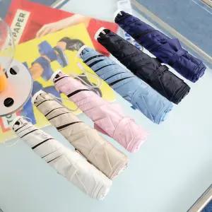 Wpc.양산 솔리드 경량 암막 자외선차단 3단양산 801-18039-102