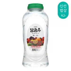 [품질보장] 아름주가 도원결의 담금주 25도 5000ml 무감미 쌀증류원액