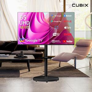 무빙큐빅스 삼탠바이미 65인치 QLED 4K UHD TV 블랙에디션 구글 스마트티비 스탠바이미 중소바이미 삼텐바이미