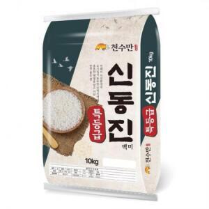 천수만 2024년산 햅쌀 신동진 백미 특등급, 10kg, 1개 one option