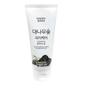 해피바스 대나무숯 피지흡착 클렌징폼 200ml