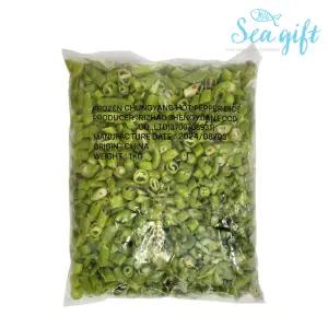 냉동 청양고추 슬라이스 10kg(1kg X 10팩) 매운고추 땡초 손질 간편 채소 업소용