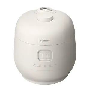 쿠첸 브레인 풀스텐 듀얼프레셔 10인용 IH밥솥 화이트 CRH-TWS1010W, 1개