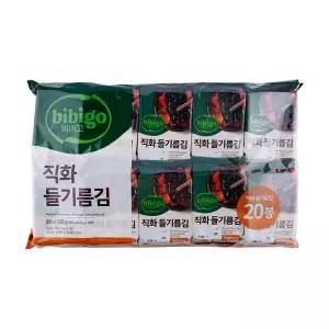 [CJ] 비비고 직화들기름김 5g*20봉