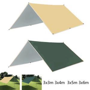 3X6M 3X5M 4X3M 3X3M 텐트 타포린 차양막 천막 어닝 야외 옥상 배낭 방수 캠핑 캐노피