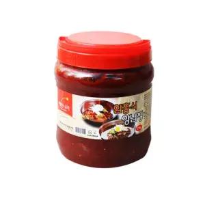 합천식품 해든나라 함흥식 양념장 2kg 비빔냉면 밀면 쫄면