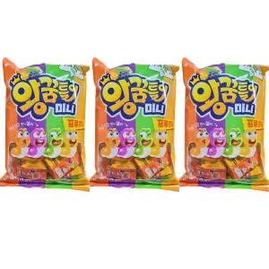 오리온 왕꿈틀이 미니 프루츠믹스 파티팩 (10.5gX32봉지) 336g 3봉