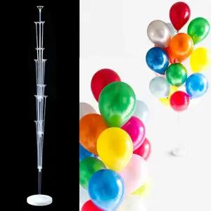 풍선꽂이장식세트160cm(19개스틱)펄풍선혼합20개입/풍선꽂이/입학식/풍선/생일/세트/지지대/받침대/꽂이