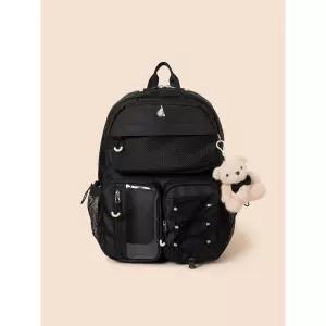 [BEANPOLE KIDS] 고학년 메시 책가방  블랙 (BI61D4U175)