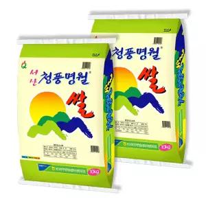 25년 햅쌀 청풍명월쌀 10kg+10kg