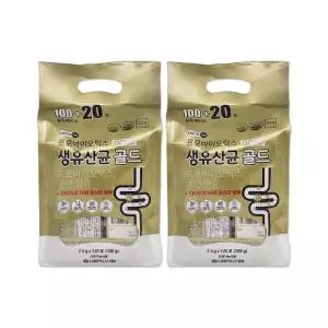 서울약사신협 프로바이오틱스 생유산균 골드 2.5g 120포 2개/mjc