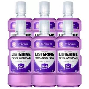 리스테린 토탈케어 플러스 750ml 6개