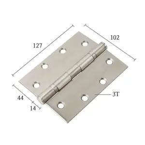 범진경첩 5040(US) 스텐 (1개) SUS304 방화문 나비경첩 스텐 5인치 127mm