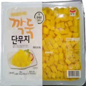 일미농수산 일가집 업소용 깍둑 단무지 3kg