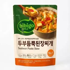 비비고 두부 듬뿍 된장찌개 460g x 6개