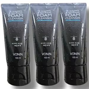 [셀러허브]보닌 오일 컨트롤 앤 수딩 폼클렌저 100ml 3개 (S47589820)