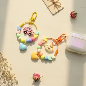 기관 단체 1인용 10세트 동심 하트 키링 만들기 세트 DIY 자동차키링 악세사리 비즈 공예 부자재 학교 단체 체험 활동 재료 봄이오나봄 키트