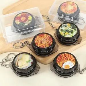 국밥 LED 딸깍이 키링 3000 1박스 12개 270 키캡