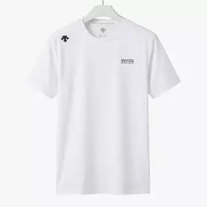 데상트 DESCENTE 스위스 트라이애슬론 반팔 티셔츠 / WHITE SR223ITS53-WHT0