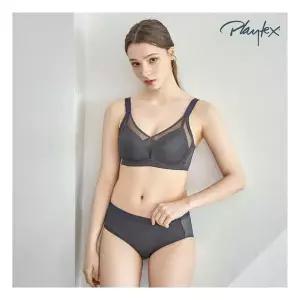[플레이텍스] 노와이어 크로스유어하트 브라팬티 2종 차콜그레이 PXW6M05_T