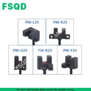 1PC 리미트 광전 스위치 센서 플라스틱 PM-Y45 K45 R45 F45 L25 U25 K25 R25 F25-P PM 시리즈 AOMINGSI용