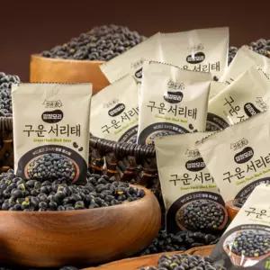 선유가 깜장모리 구운서리태 TV홈쇼핑 100봉 블랙푸드 고단백 검은콩볶음 영양간식