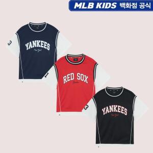 [AK분당점] [MLB KIDS] 스포티브 바시티 레이어드 티셔츠 7ATSV0363