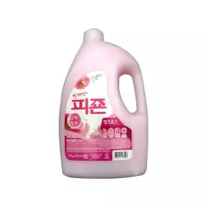 피죤 섬유유연제 핑크로즈 용기 2500ml x 4개