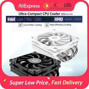 LED방열판 IDCOOLING IS40X V3 45MM 높이 히트파이프 4PIN 인텔 저소음 AM4AM5 AMD 쿨러 CPU LGA17001200 INTEL 12V PWM