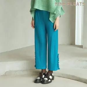 [피네플리츠](강남점)[FINE PLEATS] 피네 플리츠 멜로디 팬츠 청록