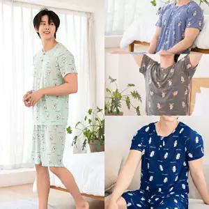 시크나인 남성 캐릭터 잠옷세트 냉감 파자마 반팔 반바지 색상 5종