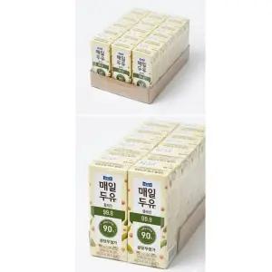 매일두유 99.9 플레인 저당두유 190ml 24팩