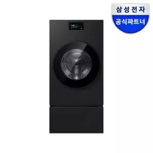 삼성 비스포크 AI콤보 올인원 세탁건조기 25kg+18kg 블랙캐비어+허리사랑 수납함 WD80H25BHBN1