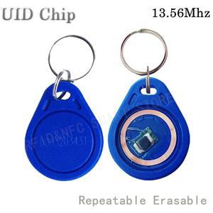 UID 칩 액세스 제어 RFID 키 파인더 카드 토큰 출석 관리 키체인  반복 재기록 13.56MHz  10 개  20 개