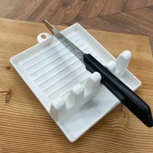받침대 도구 화이트 국자 냄비 조리 거치대 뚜껑 조리도구 냄비뚜껑 국자 알티피아 JUNA
