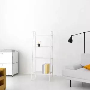 아트박스/마전동상회 레이터 넓은 600 4단 선반 4종 화이트 미니멀세트