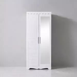 히트가구 CZ769 갤러리 거울 행거 옷장 810 1color