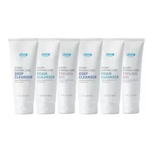 애터미 이브닝케어 딥클렌저 150ml 2개 + 폼클렌저 150ml 2개 + 필링젤 120ml 2개