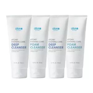애터미 이브닝케어 딥클렌저 150ml 2개 + 폼클렌저 150ml 2개