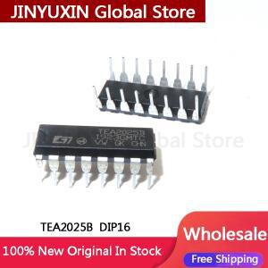 10-50pcs TEA2025 DIP-16 Dual Channel Audio Amplifier Circuit IC Chip In Stock Wholesale