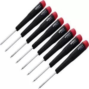 Wiha 26791 정밀 토크 T1-T8 세트 8피스 (레드 블랙)