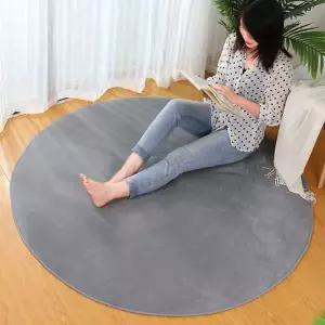 [콩심팥심]러그 원형 200cm 그레이