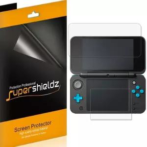 닌텐도 2DS XL 스크린 프로텍터 눈부심 방지 및 지문 방지(매트) 실드용 슈퍼쉴즈(3팩) 설계
