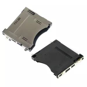닌텐도 2DS용 교체 새로운 게임 카드 리더 카세트 소켓 / XL LL PCB 마운트 콘솔 카트리지 슬롯 수리 부품