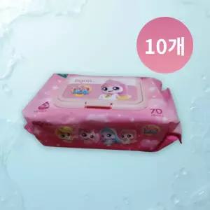모나리자 유아용 물티슈 프린세스 티니핑 70매 10팩
