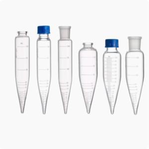 1pc 100ml 유리 졸업 원심 분리기 튜브 유리 실린더 실험실 용품