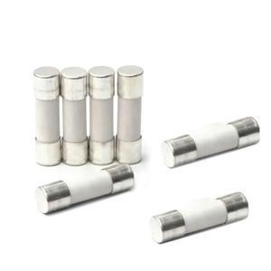 10개 고속 세라믹 퓨즈 5mm x 20mm 6x30 T 0.5A 1A 2A 3A 4A 5A 6A 8A 250V 자동차 시가 라이터 전자레인지